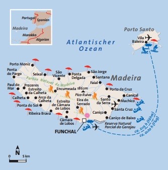 Madeira - Ruhetanken im Atlantik