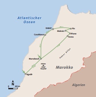 Marokko - Königsstädte und Souks